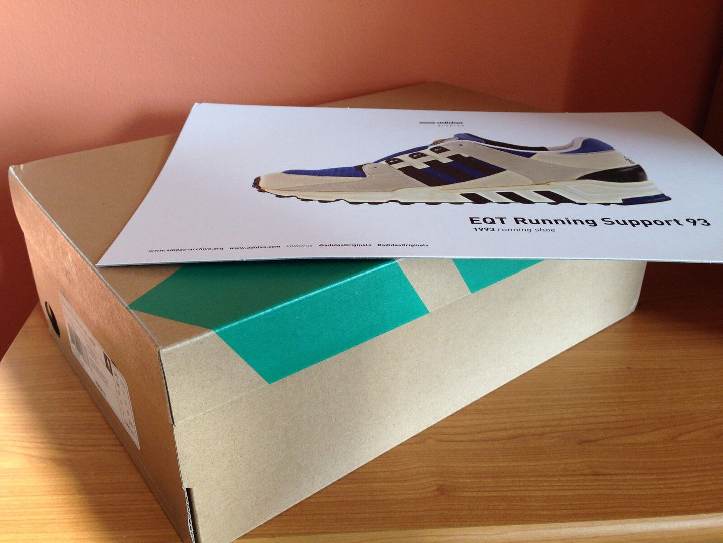 Adidas EQT Running Support 93 x Ronnie Fieg Kith NYC US 11,5 UK 11 EU 46