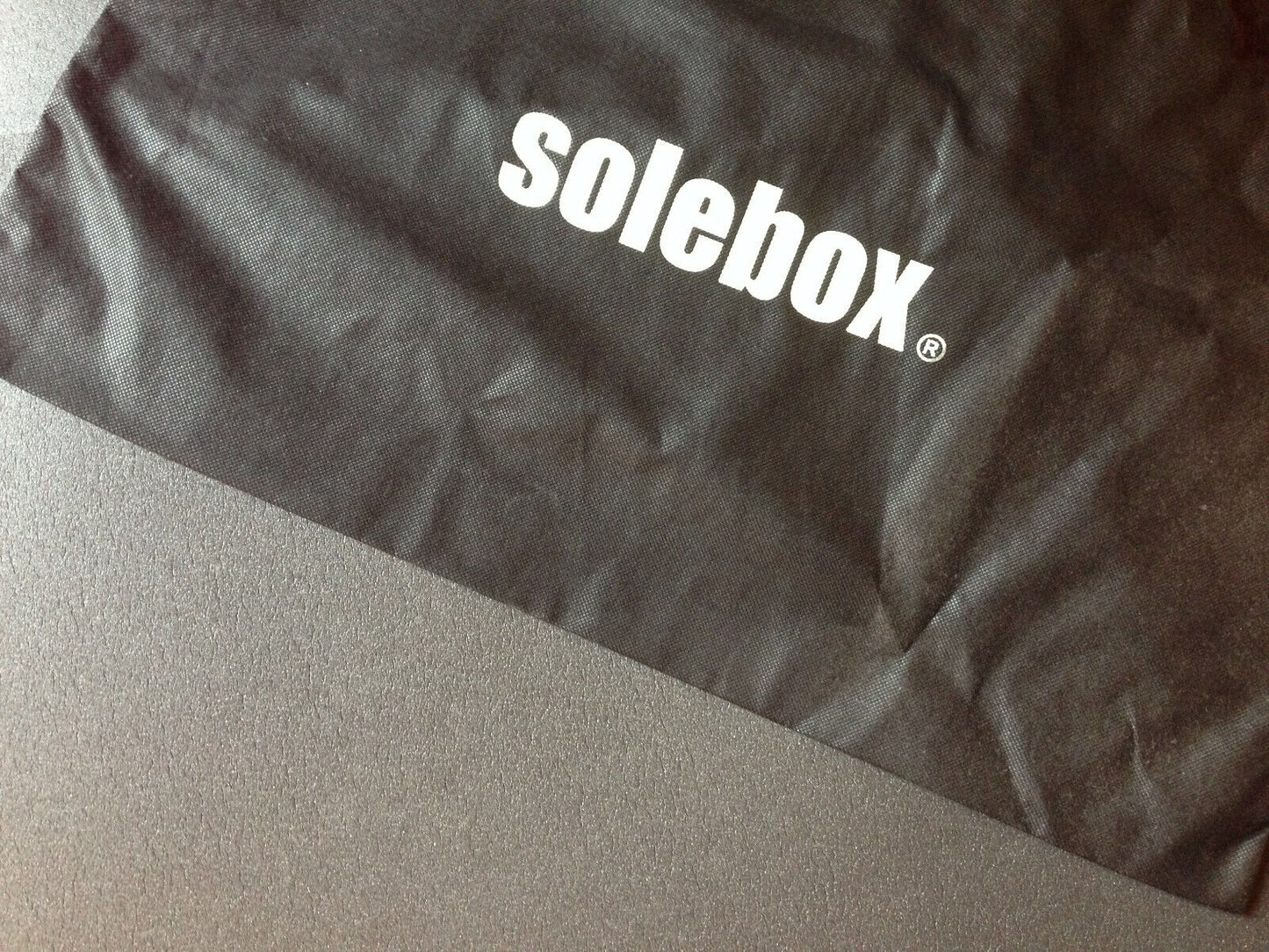 Solebox Tasche Beutel bag ca. 48 x 69 cm GLOW IN THE DARK groß selten big