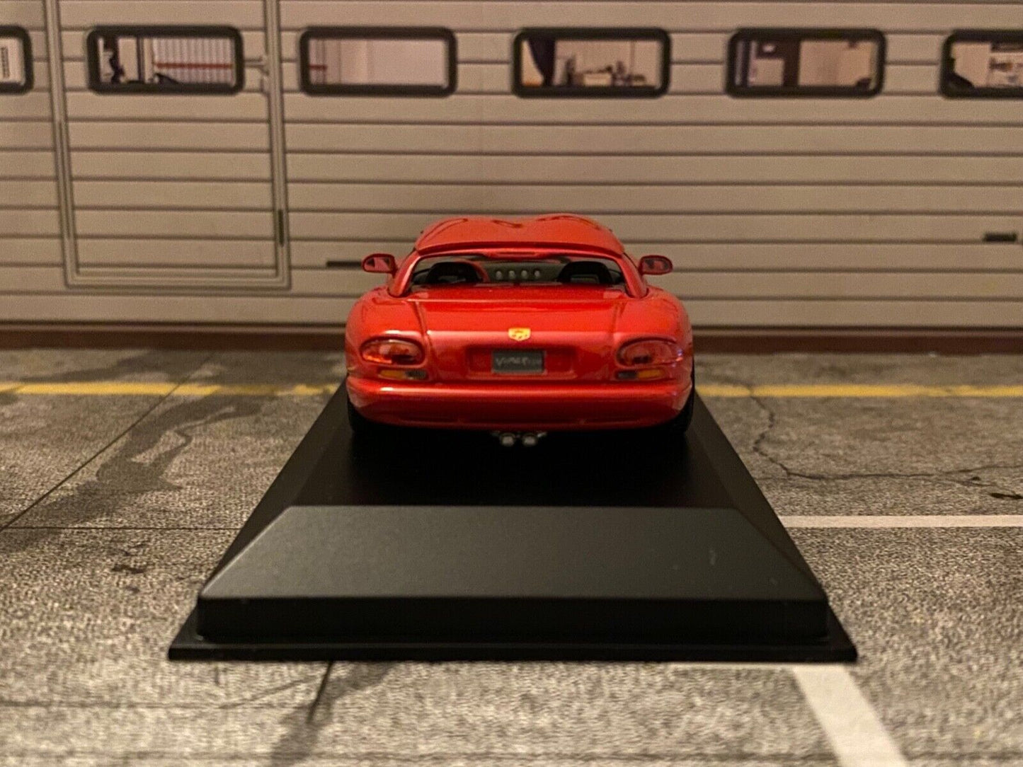 Dodge Viper RT/10 mit Double Bubble Hardtop "Ketchup & Mustard" 1:43
