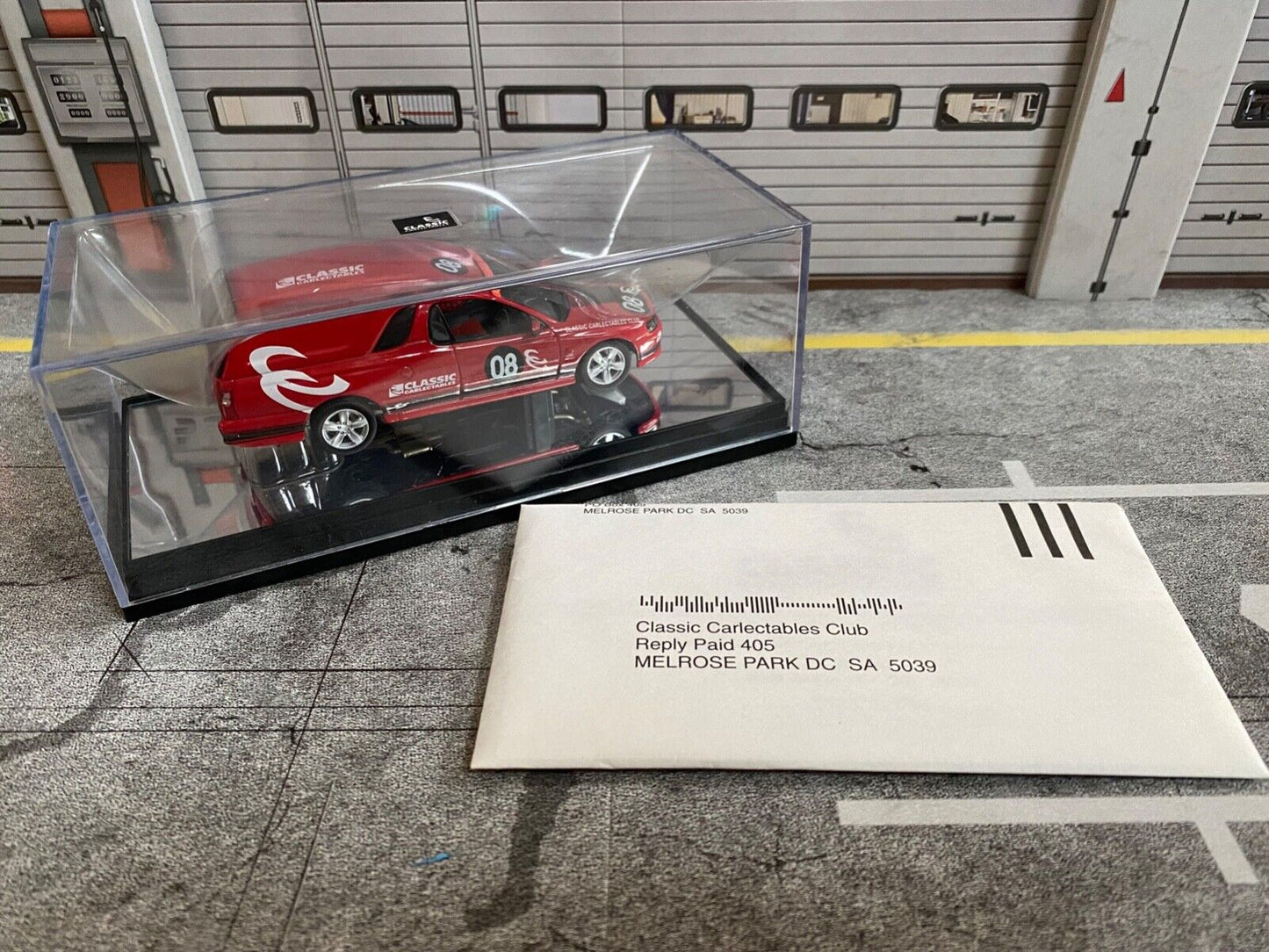 Holden VY SS Ute with Canopy Panel Van Classic Carlectables 2008 Club Car 1:43