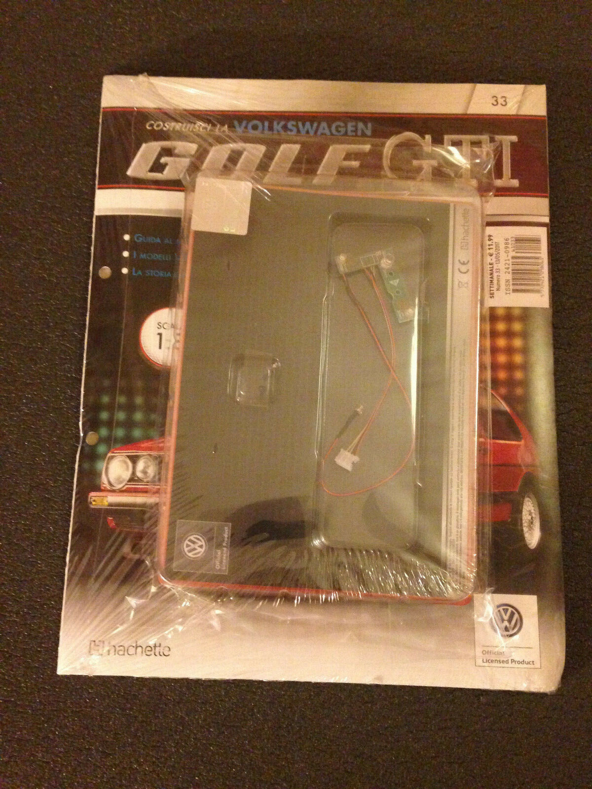 VW Golf 2 GTI Ausgabe Nr.33 - LED/Elektrikbauteil - Hachette NEU new 1:8