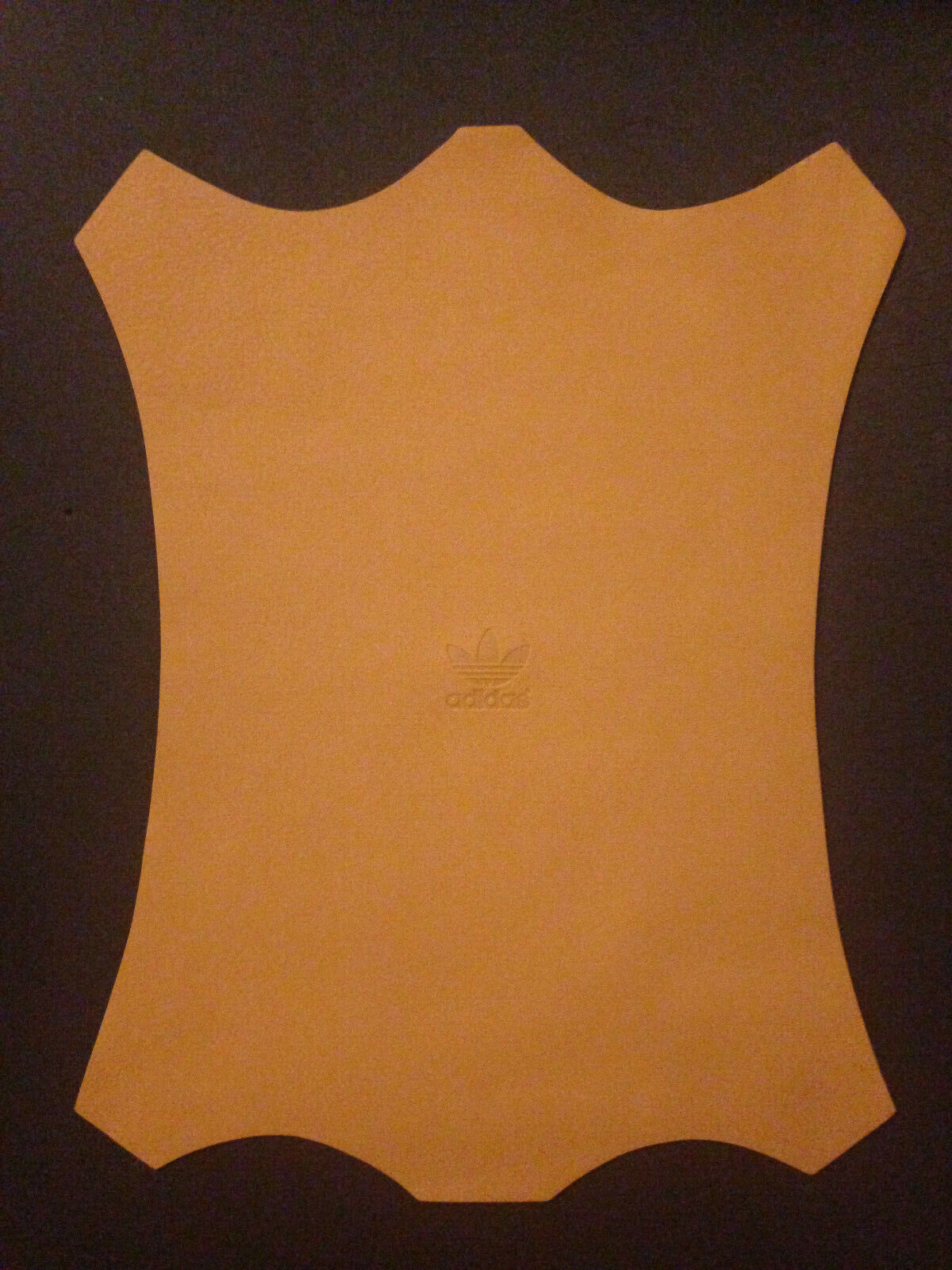 Adidas Mousepad Trefoil Echtes Leder+Schnürsenkel f. Adidas ZX 8000 Torsion Aqua