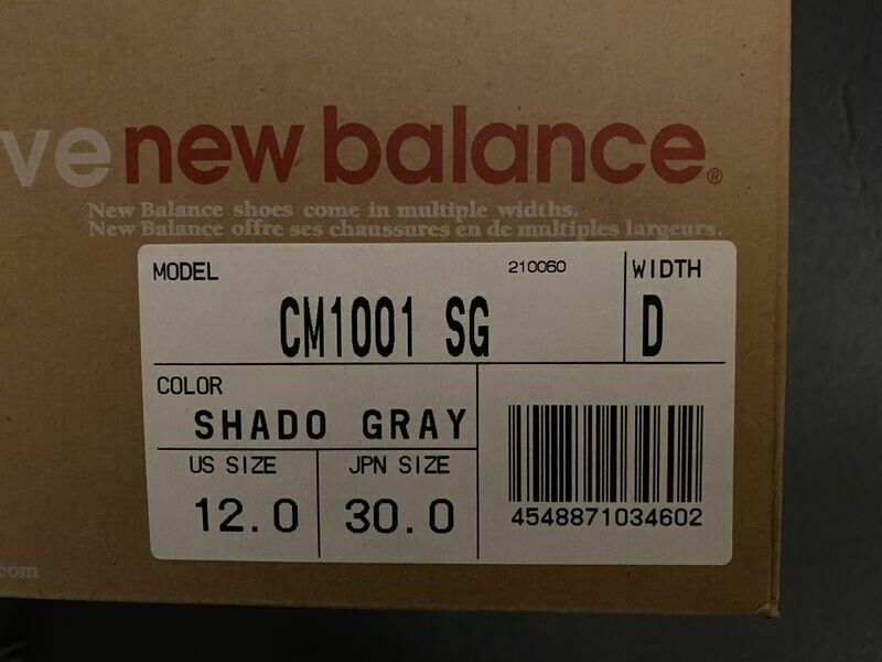 New Balance 1001 CM1001SG History Gradation Mita Oshman`s US 12 UK 11,5 EUR 46,5