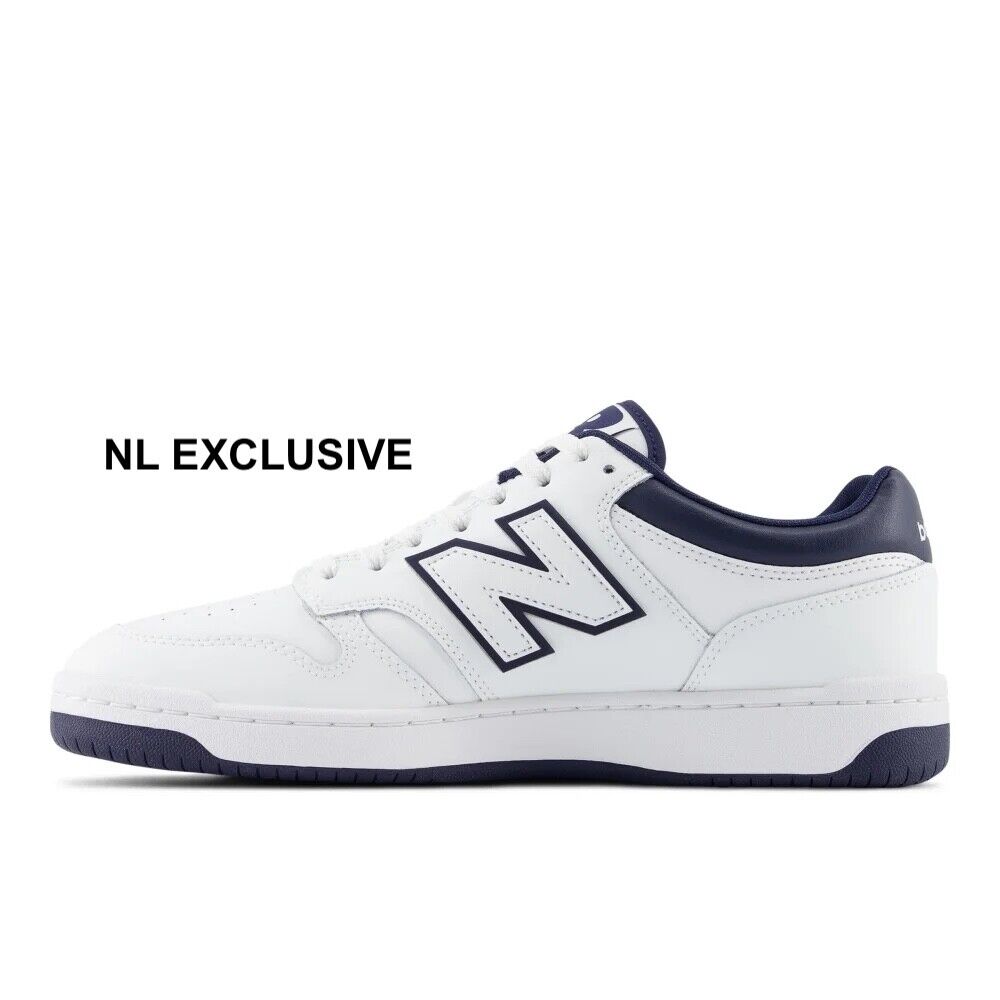 New Balance BB480LWN weiß/blau white/navy vintage cw new US 12 UK 11,5, EUR 46,5
