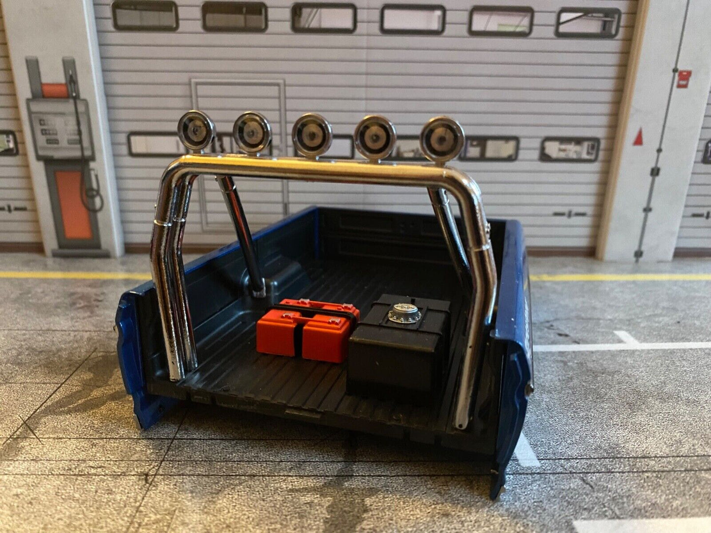 Ford F-250 XLT Ranger Ladefläche Heckaufbau Monster Truck Ersatzteil Umbau 1:18