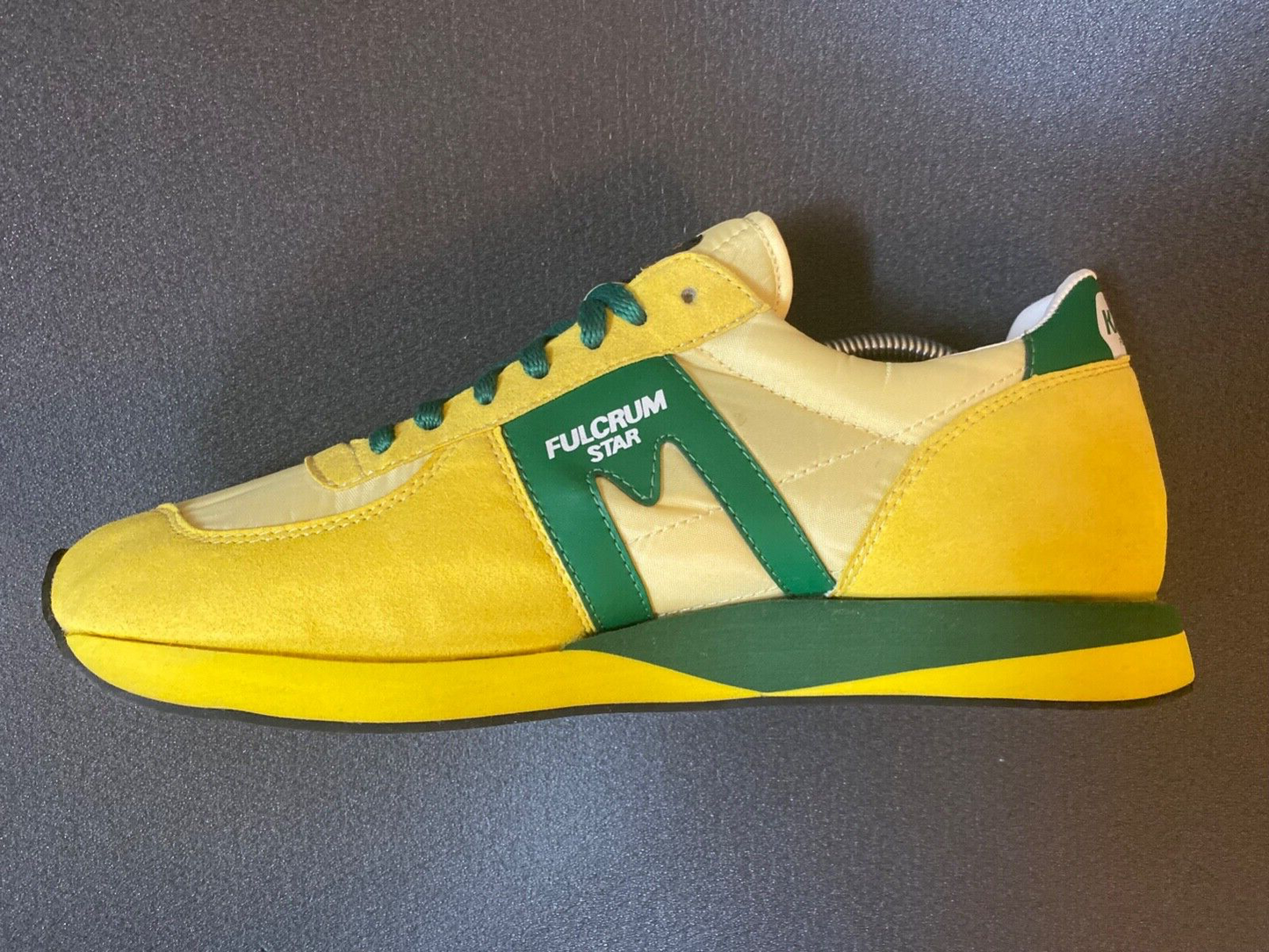 Karhu Fulcrum Star Finland vintage cw Electric/Green 100968 US 12 UK 11 EU 46,5