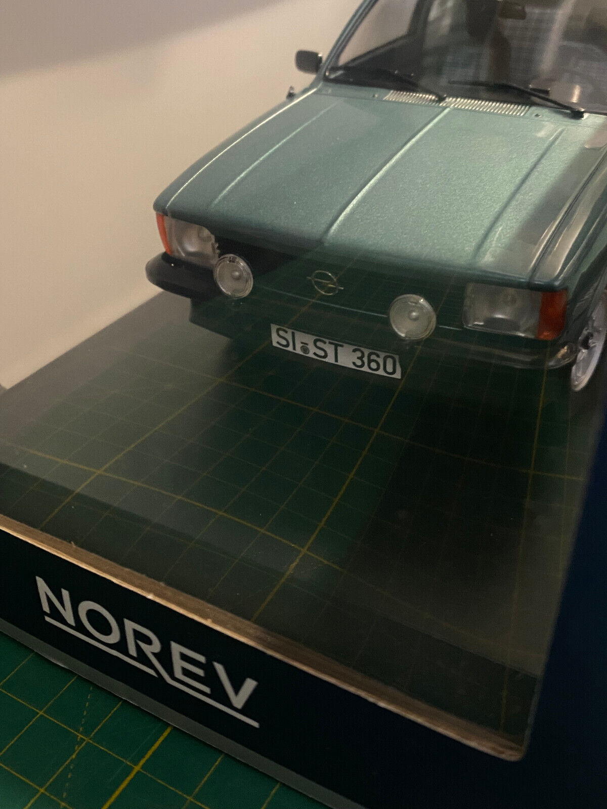 Opel Kadett C Rallye Winterfest Türkis Norev 183654 Neu in OVP 1:18