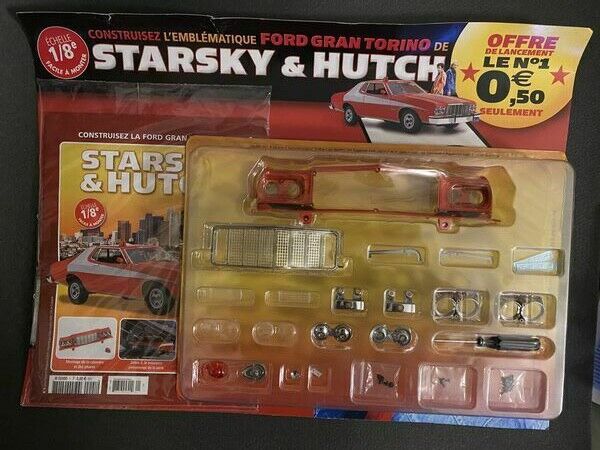 Ford Gran Torino Starsky & Hutch Ausgabe Nr.1 Hachette NEU new 1:8