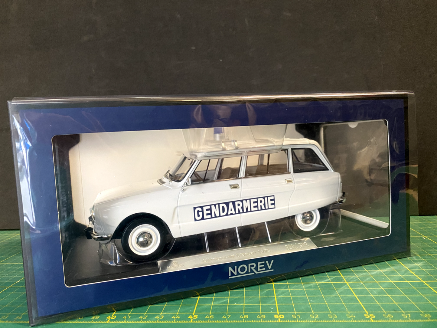 Citroen Ami 8 Break 1975 Gendarmerie Police Polizei 181676 Norev EXCLU WEB 1:18