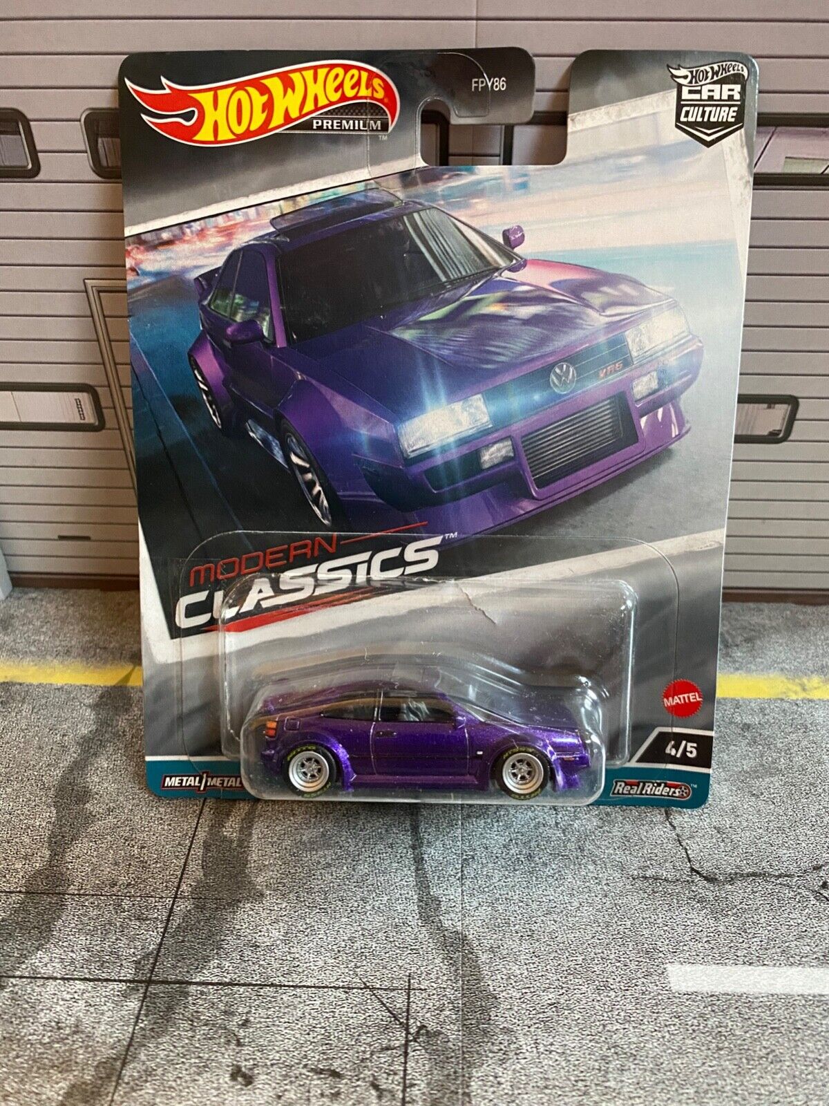 VW Corrado VR6 Pre-Production Custom Real Riders Hot Wheels 1:64