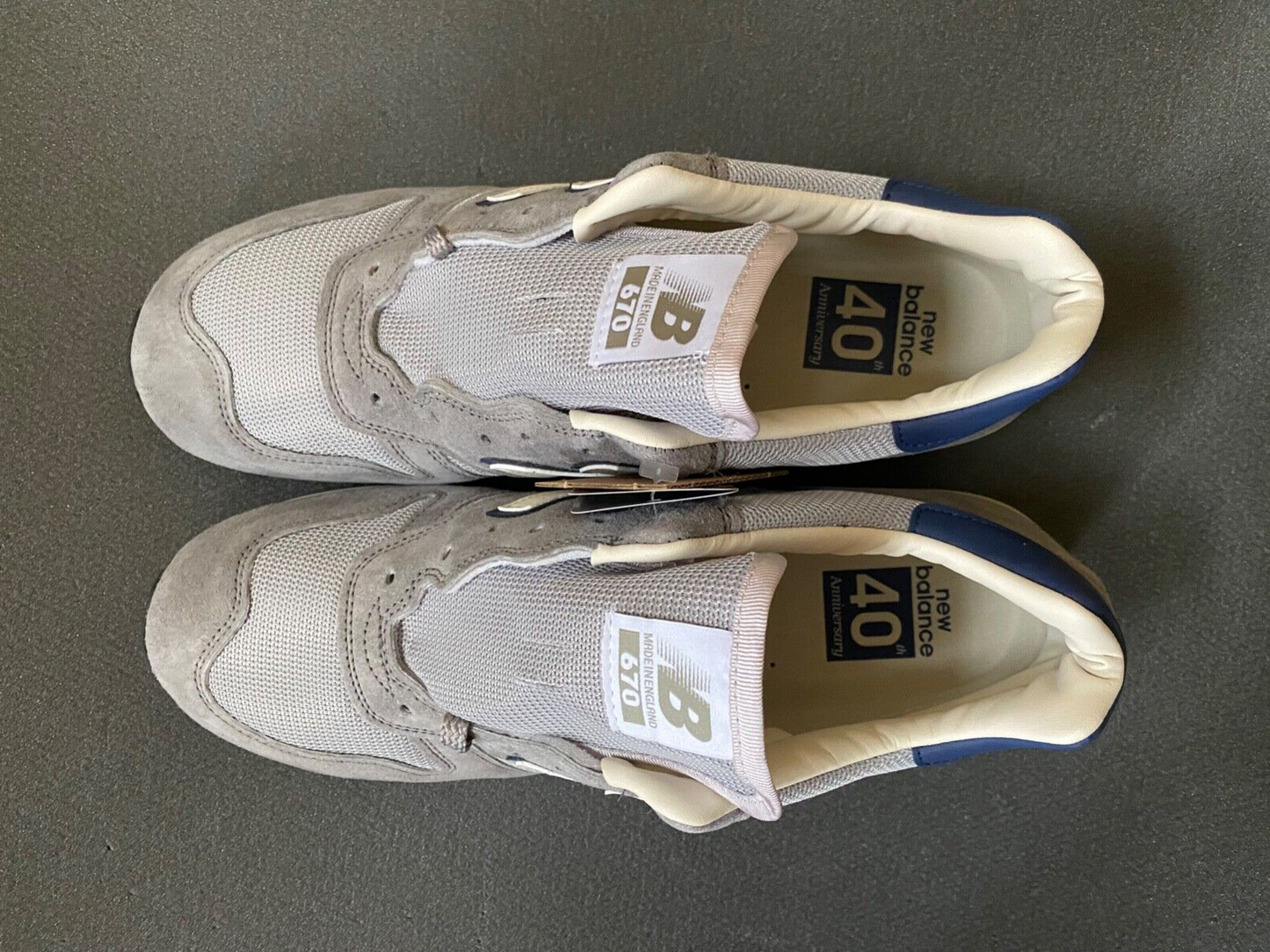 NEW BALANCE M670UKF 670 vintage colourway US 11,5 UK 11 EUR 45,5 passt wie US 12