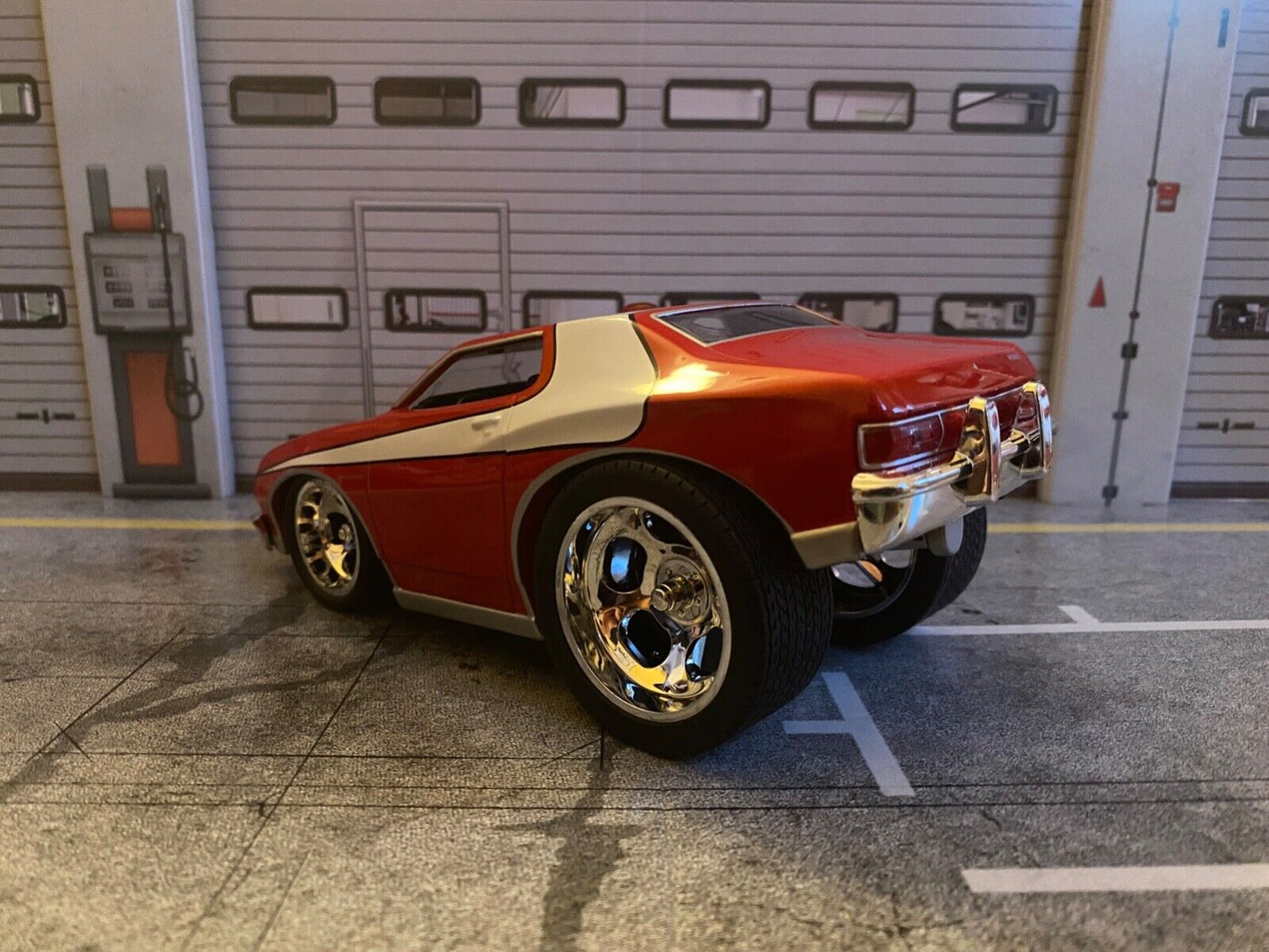 1976 Ford Gran Torino Starsky & Hutch ERTL Joyride Dragster Comic Style Neu 1:24