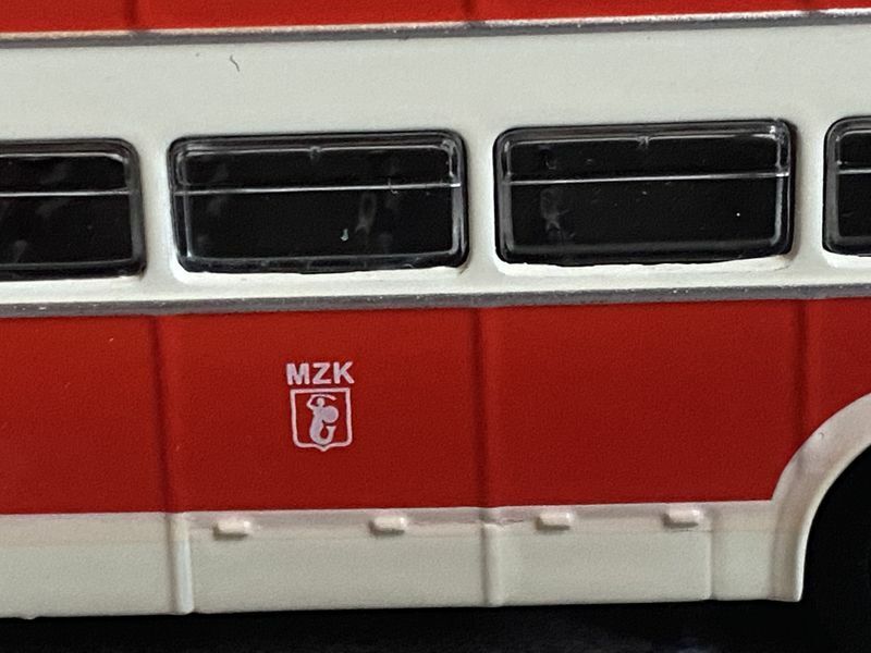 Büssing D2U MZK Polska Doppeldeckerbus Polen Bus ehem. BVG Bus Berlin neu 1:72