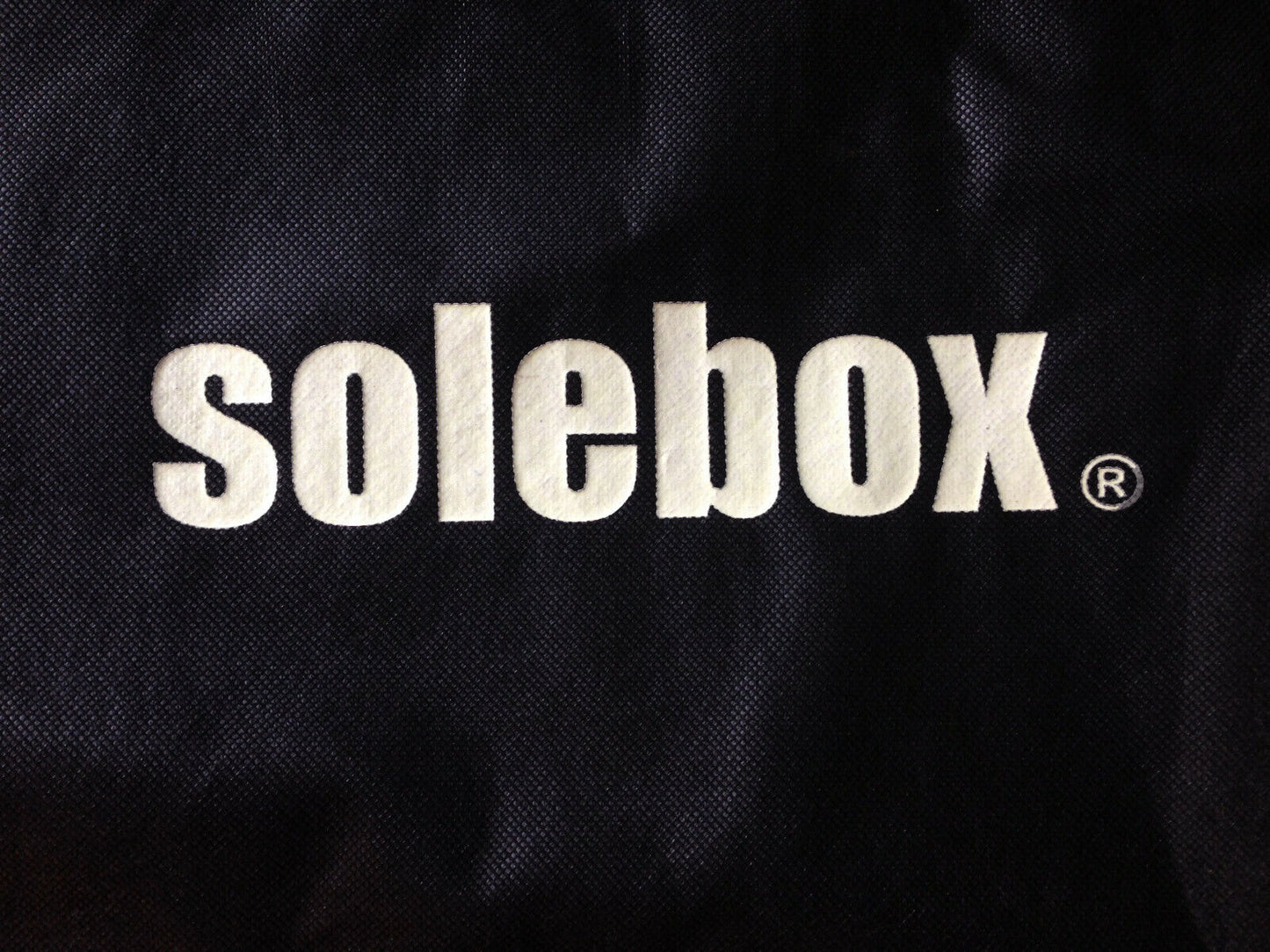Solebox Tasche Beutel bag ca. 48 x 69 cm GLOW IN THE DARK groß selten big