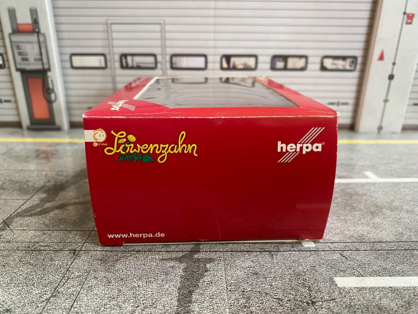 Löwenzahn Bauwagen & Citroen Ente Peter Lustig Herpa 152181 gebraucht H0 1:87