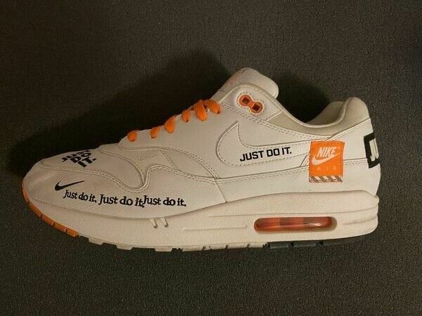 Nike Air Max 1 SE JUST DO IT plus Accessoires AO1021 100 US 12,5 UK 11,5 EUR 47