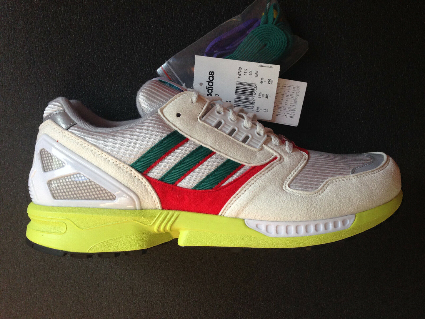 Adidas ZX 8000 NO WALLS NEEDED ZX8000 2019 Boost FW7260 US 12 UK 11,5 EUR 46 ⅔