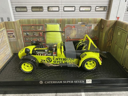 Caterham Super Seven JPE World Record Holder 0-60 MPH Lotus Kyosho Neu new 1:18