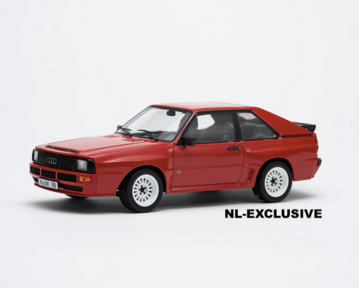 Audi Sport Quattro 1985 Rot Red Audi Sondermodell A55013 Norev Neu new 1:18