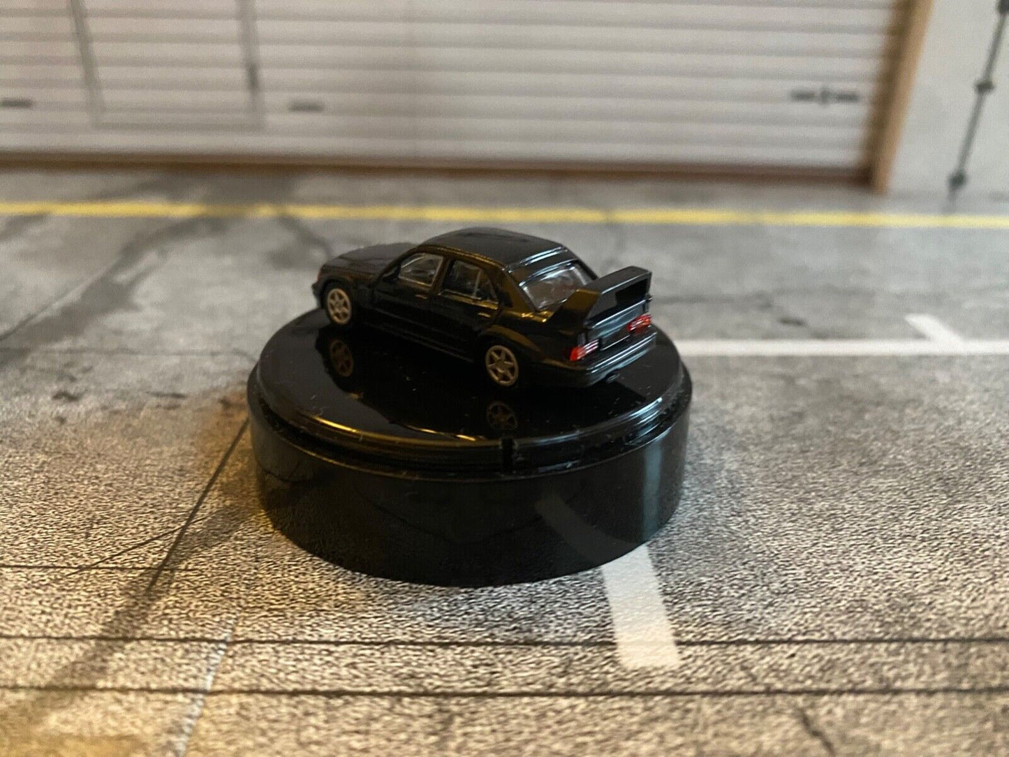 Mercedes Benz 190E 2.5-16V Evo2 schwarz gebraucht in OVP black used box Georgia 1:100