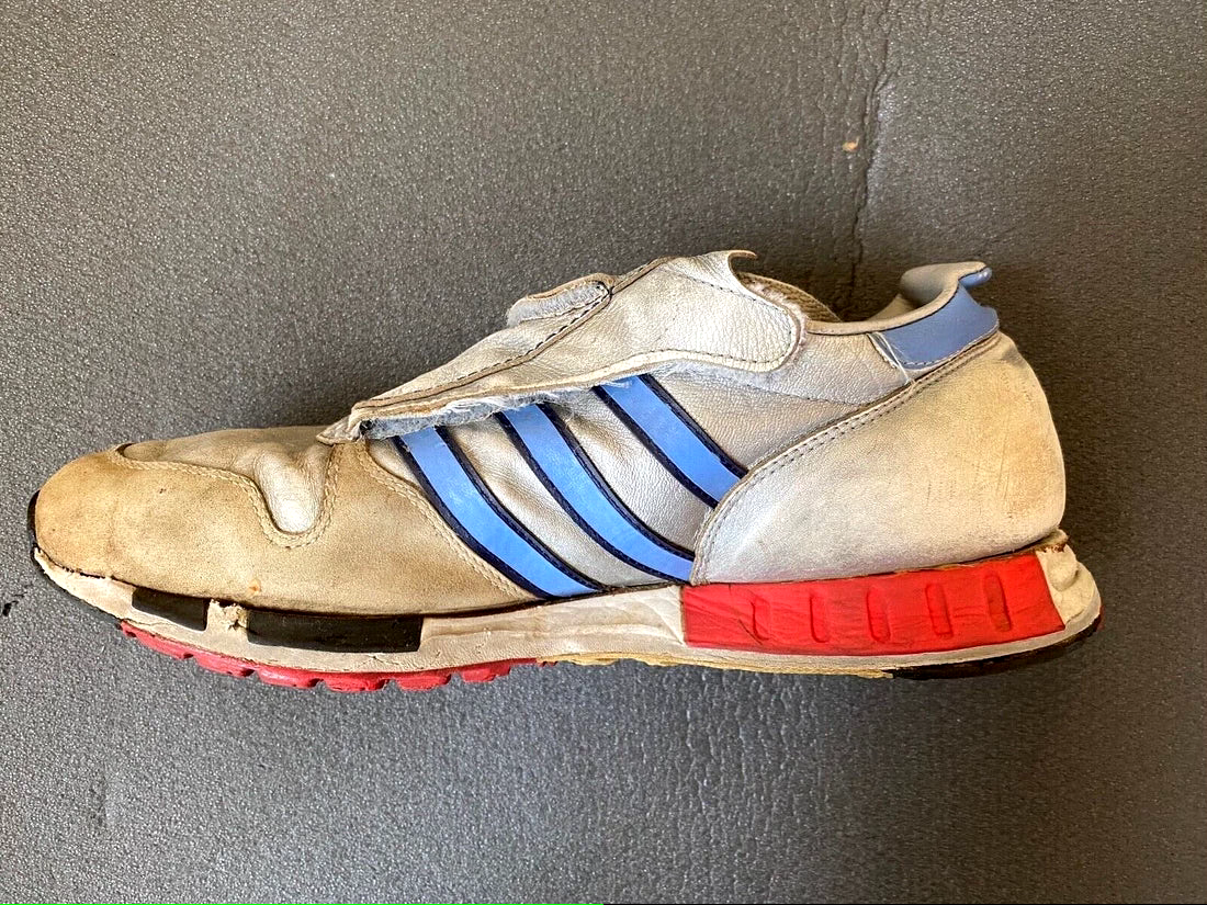 Adidas Micropacer 1984 vintage Original gebraucht defekt EU 40 ⅔ US 7,5 UK 7