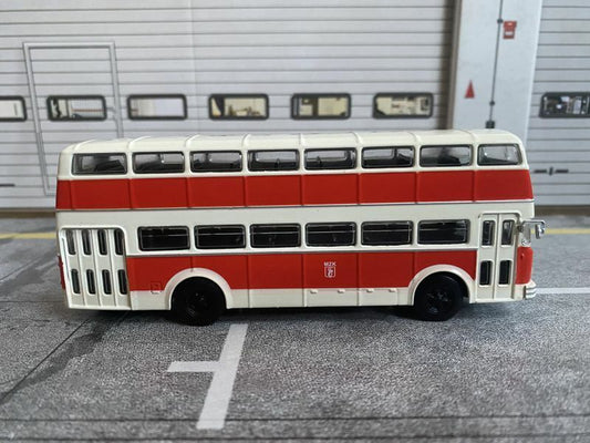 Büssing D2U MZK Polska Doppeldeckerbus Polen Bus ehem. BVG Bus Berlin neu 1:72