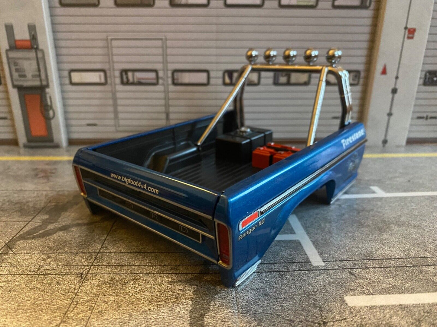 Ford F-250 XLT Ranger Ladefläche Heckaufbau Monster Truck Ersatzteil Umbau 1:18