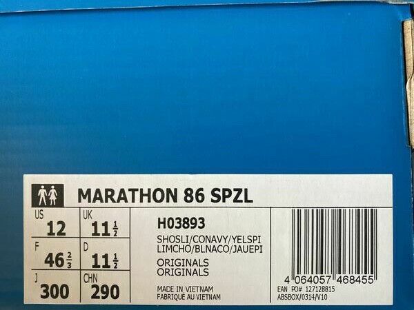 ADIDAS Marathon 86 SPZL SPEZIAL H03893 vintage colourway US 12 UK 11,5 EU 46 ⅔