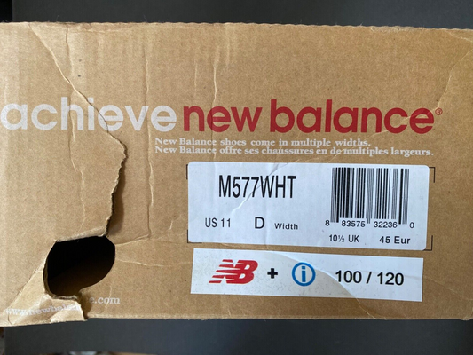 Box & Postcard for New Balance 577 Thomas i Punkt M577WHT -EMPTY BOX & POSTCARD-