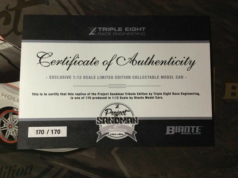 Holden Triple Eight 888 Project Sandman TributeEdt RED BULL BR12601A Biante 1:12