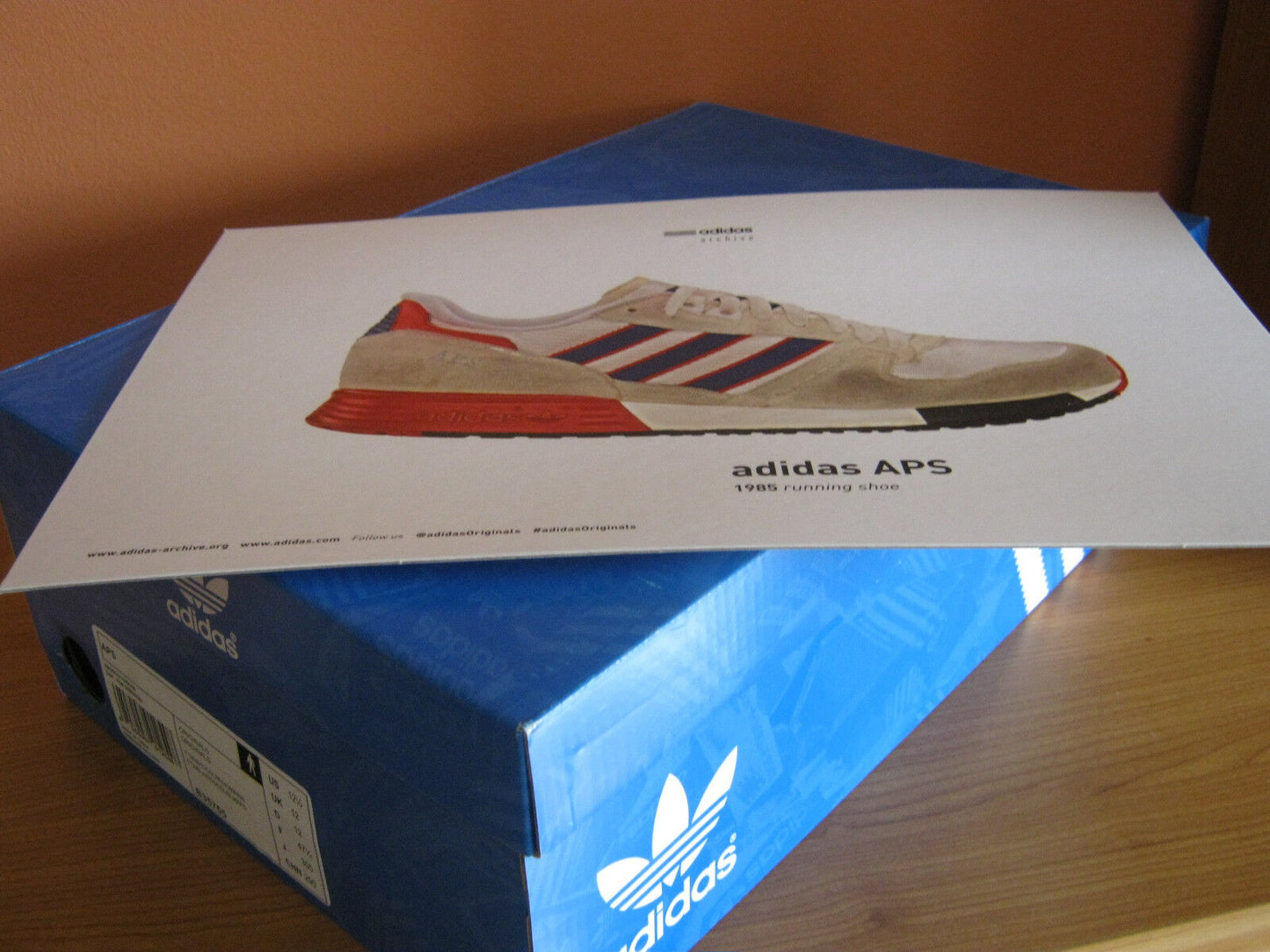 Adidas APS Retro 2014 vintage colourway Neu in Box new US 12,5 UK 12 EUR 47 ⅓