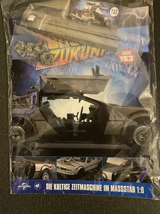Bau den DeLorean Ausgabe Nr. 153 Eaglemoss Neu new 1:8