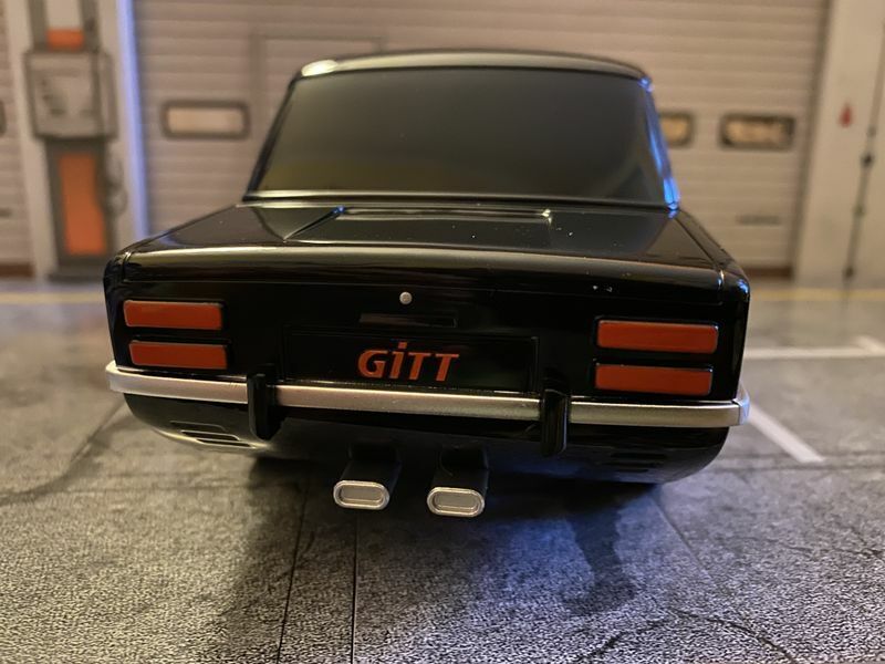 GiTT Tofas Murat 124 Turkish KITT/Knight Rider Persiflage Licht&Sound OPET 1:18