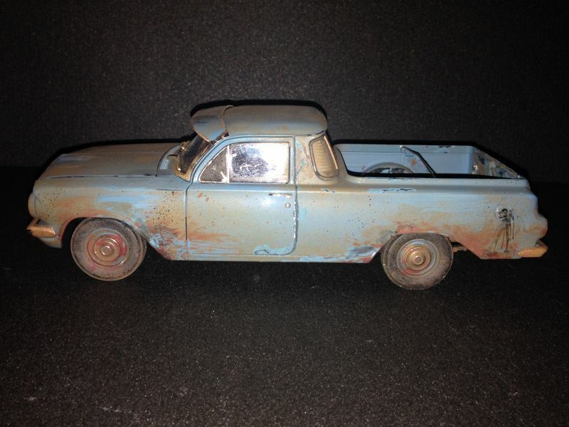 Holden EH Utility Ute Australian weathered Pick Up Custom by Dennis Koleber 1:18