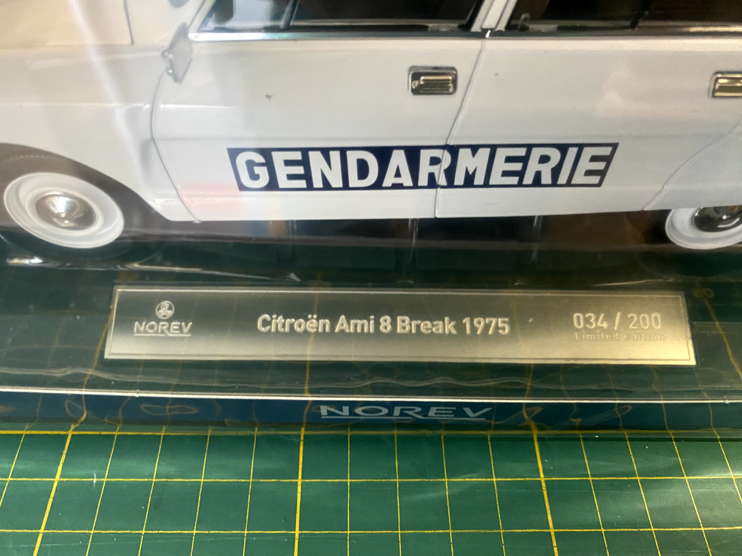 Citroen Ami 8 Break 1975 Gendarmerie Police Polizei 181676 Norev EXCLU WEB 1:18