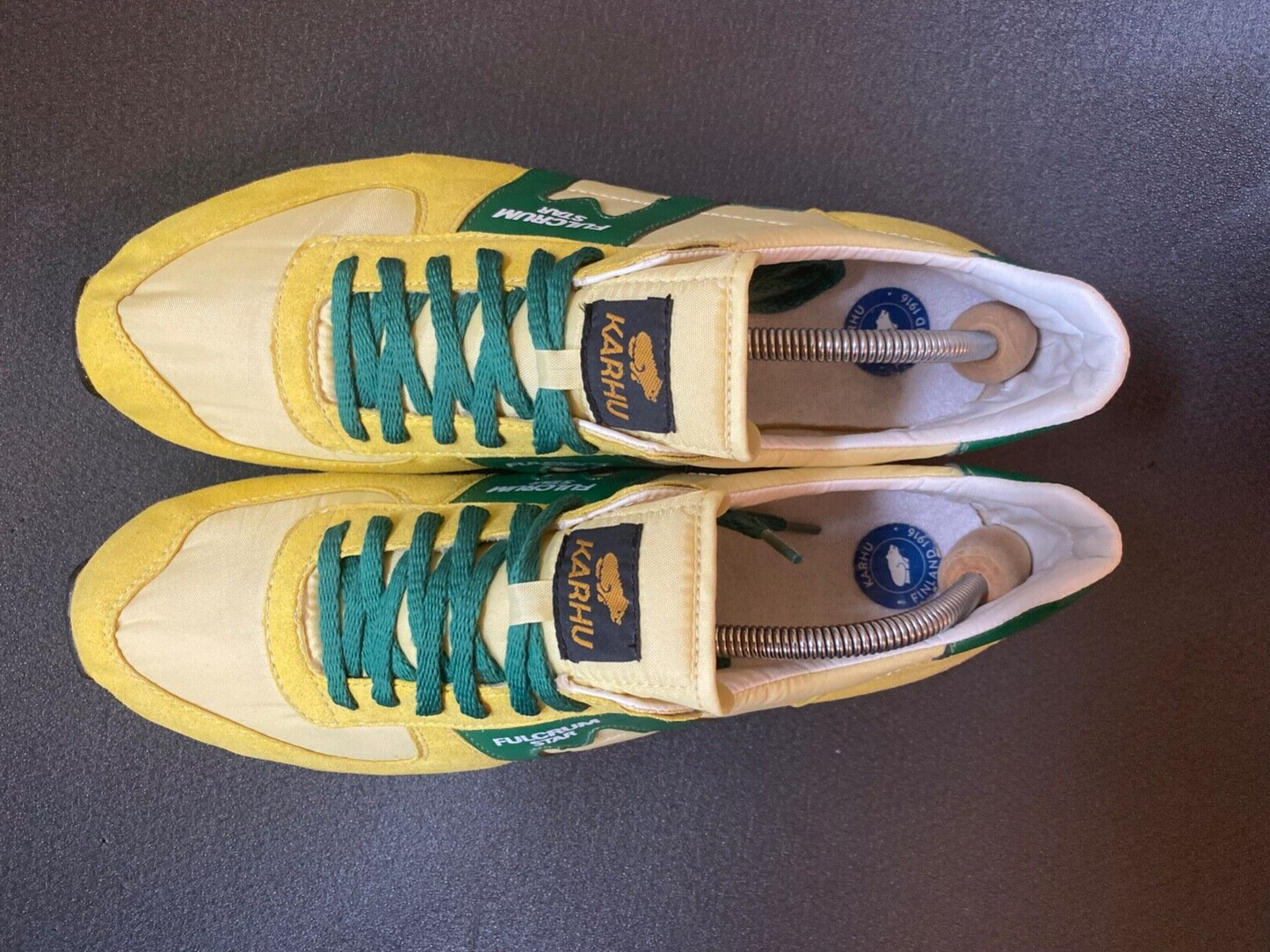 Karhu Fulcrum Star Finland vintage cw Electric/Green 100968 US 12 UK 11 EU 46,5