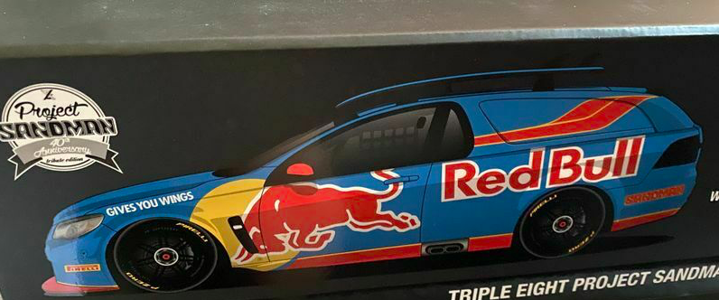 Holden Triple Eight 888 Project Sandman Tribute RED BULL Biante BR12601B 1:12