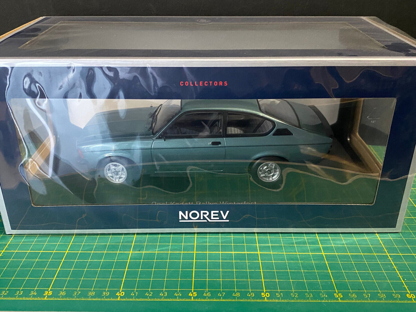 Opel Kadett C Rallye Winterfest Türkis Norev 183654 Neu in OVP 1:18