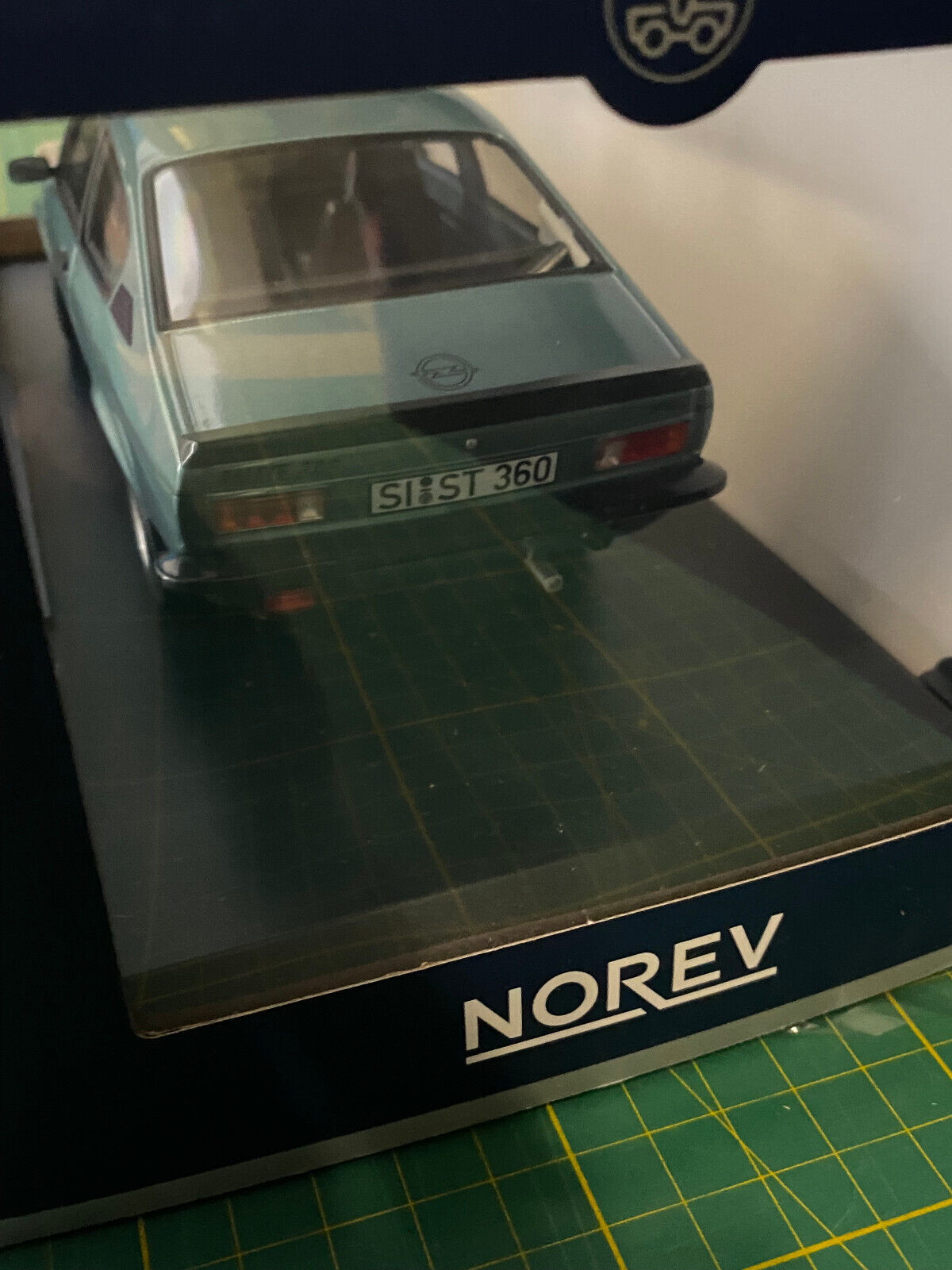 Opel Kadett C Rallye Winterfest Türkis Norev 183654 Neu in OVP 1:18