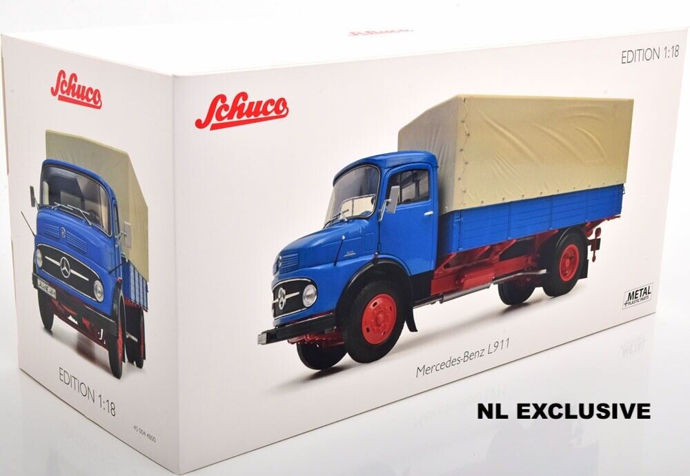 Mercedes Benz L911 Lkw Truck Schuco 00448 Neu in OVP new in box 1:18