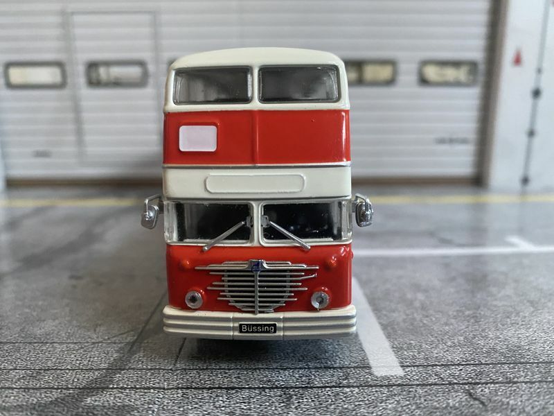 Büssing D2U MZK Polska Doppeldeckerbus Polen Bus ehem. BVG Bus Berlin neu 1:72