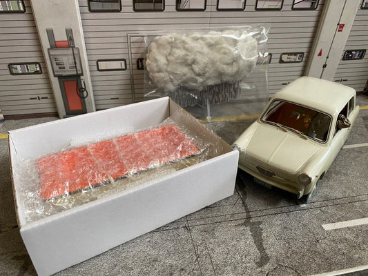 Autobianchi La Bianchina Di Fantozzi + Boot und Wolke LM119A-AC Laudoracing 1:18