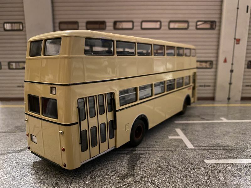 Büssing D2U BVG Bus Berlin Vorserienmuster Sample Muster Modell Minichamps 1:43