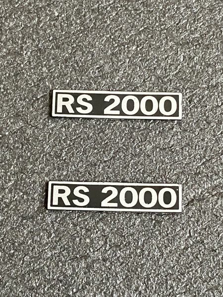 Ford Escort RS 2000 Nummernschilder RS2000 Typenschilder Code3 Code 3 1:18