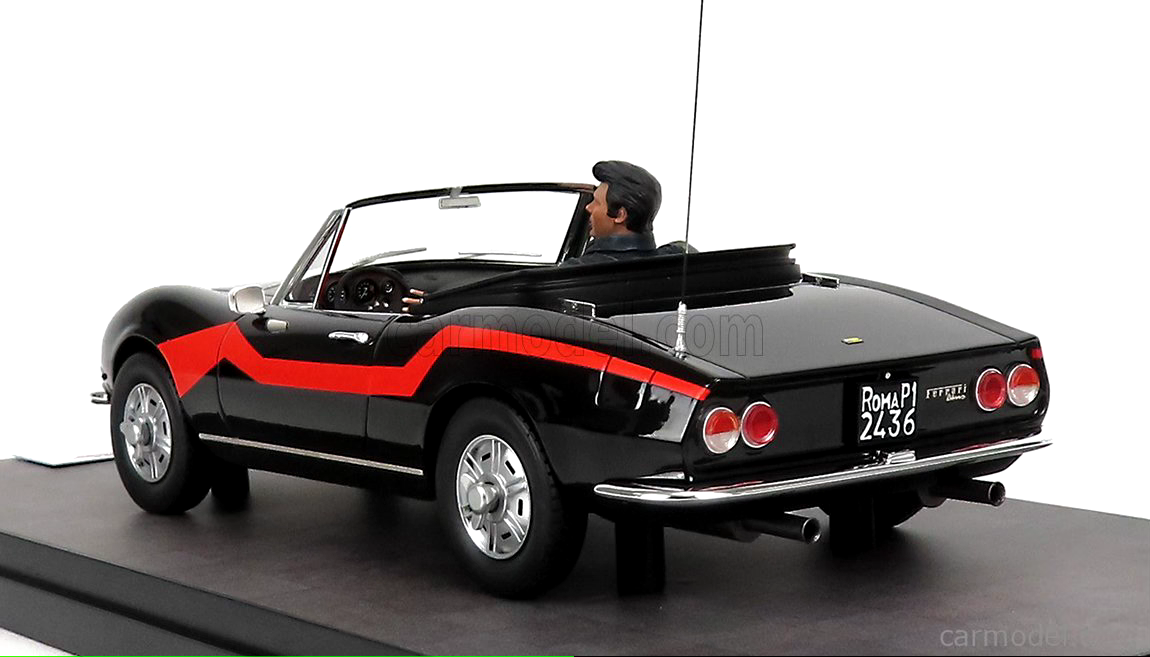 Fiat Dino Spider 1980 UN SACCO BELLO + Enzo Figur "CARLO VERDONE" Neu OVP 1:18