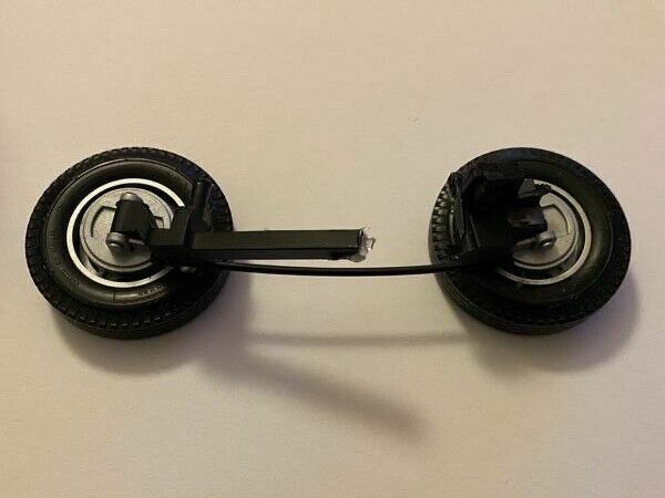 2 Räder Felgen Reifen für Lkw GMC 6000 Chevrolet C65 Highway61 Diorama 1:16 1:18