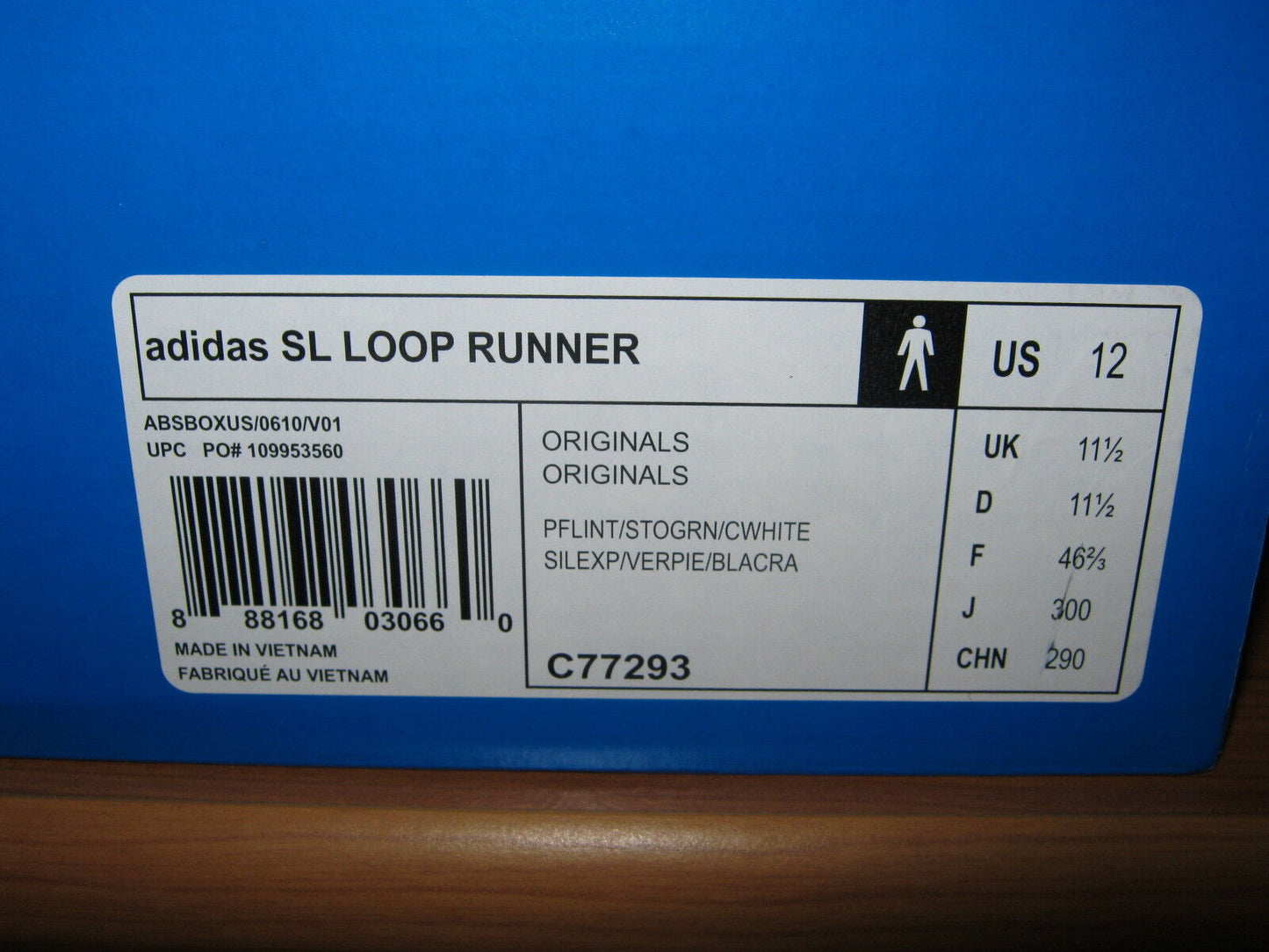 Adidas x Wish SL Loop Runner "2 Dollar-Note" + T-Shirt NEU US 12 UK 11,5 FR 46 ⅔