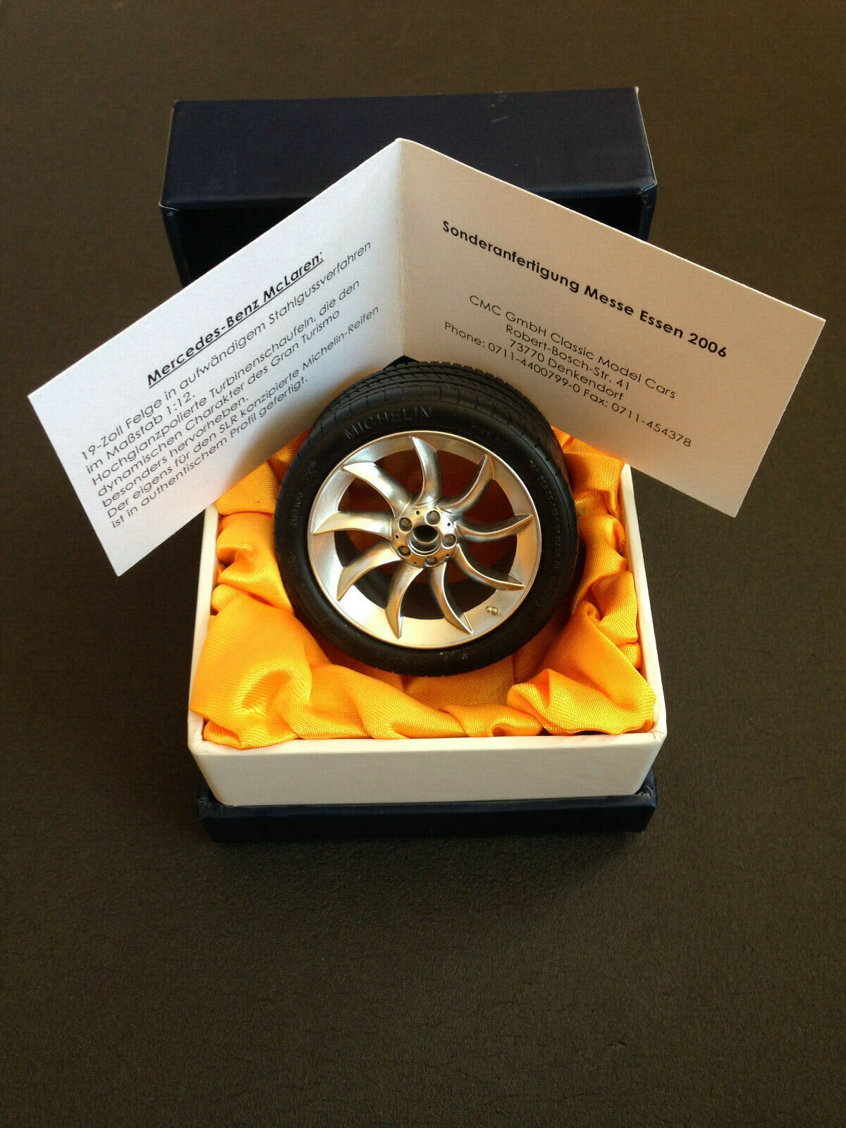 Mercedes Benz McLaren SLR Felge 1:12 Techno Classica 2006 CMC