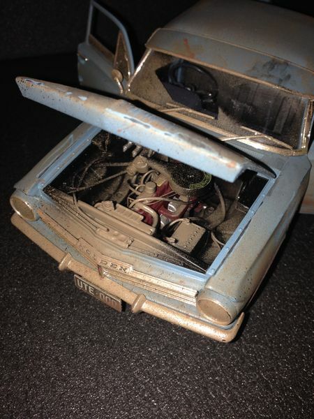 Holden EH Utility Ute Australian weathered Pick Up Custom by Dennis Koleber 1:18