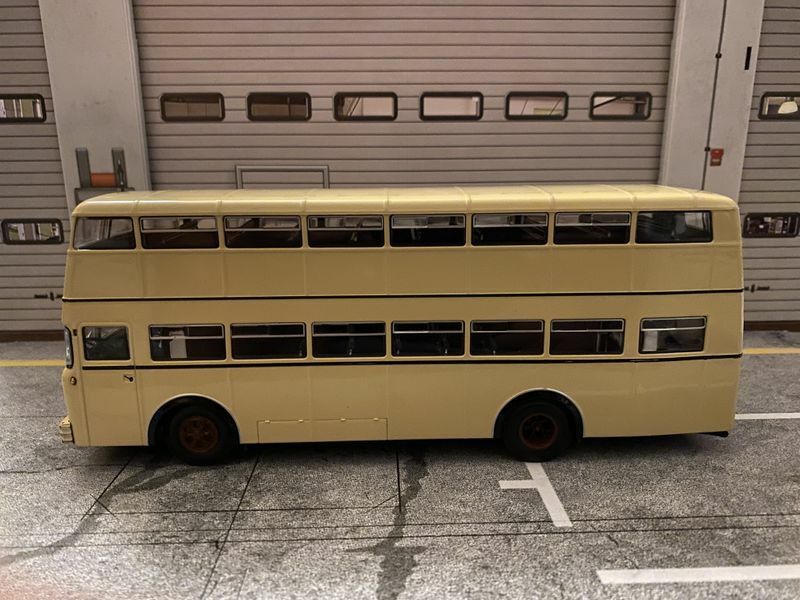 Büssing D2U BVG Bus Berlin Vorserienmuster Sample Muster Modell Minichamps 1:43